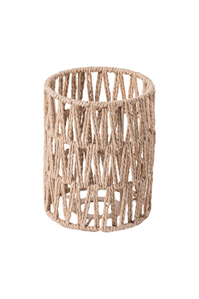 Choice 1C مصباح معلق غطاء مصباح من الروطان 11.5*15 سم غطاء مصباح معلق على الط...