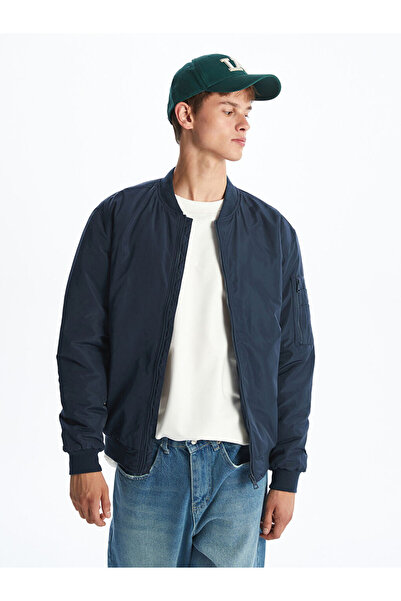 LC Waikiki Sparkling Choices from Shining Store |   Standard Fit College Collar Men's Bomber Jacket