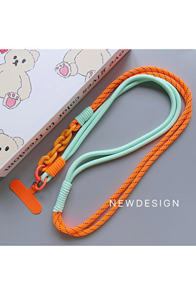 Choice11 حبل تعليق للهاتف المحمول متعدد الاستخدامات، بوليستر /النايلون، باللو...