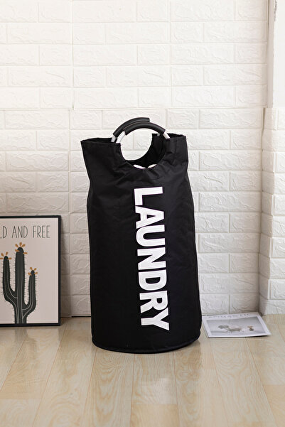 Choice Black 82L Large Laundry Basket Waterproof Laundry Baskets Dirty Clothe...