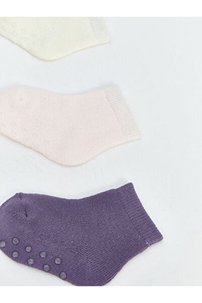 LC Waikiki Create Your Style from Uzg Store |   Basic Baby Girl Towel Socks 5-Pack