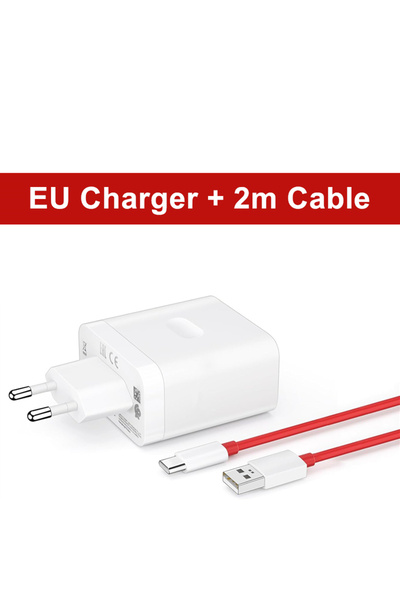 Choice قابس الاتحاد الأوروبي - كابل بطول 2 متر شاحن فائق السرعة 80 واط لأجهزة...