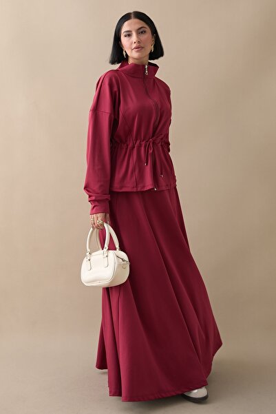 InStyle Σετ καταδυτικής στολής μπορντό με φούστα Tunnel Belt