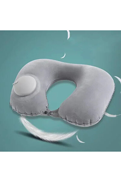 Choice وسادة طيران محمولة من البلاستيك PVC لحماية الرقبة على شكل حرف U قابلة ...