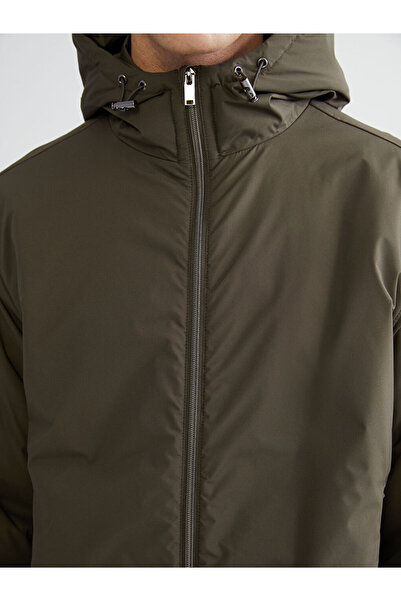 LC Waikiki Timeless Advice |   Standard Mold Hooded Men's Coat