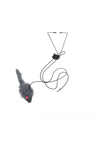 Choice لعبة فأر قطة جديدة معلقة على الباب باللون الرمادي الداكن لتخفيف التوتر في غرفة المعيشة لعبة معلقة K