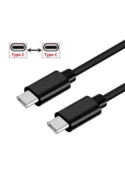 Choice كابل PD أسود بطول 2 متر للشحن السريع من نوع USB C إلى نوع C لكابل مزام...