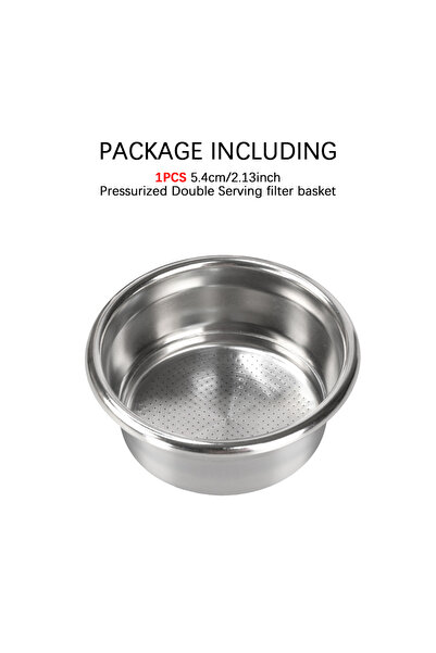 Choice1 1PCS 54mm Dual Wall Filter Basket Compatible with Breville sage BES87...
