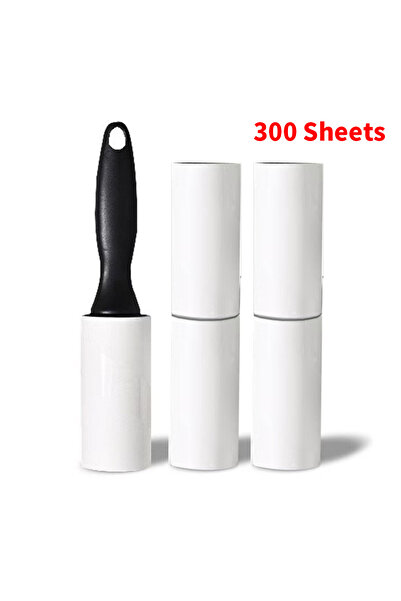 Choice 300 ورقة من لفافة لاصقة لإزالة شعر الحيوانات الأليفة لفافة لاصقة للغاية لإزالة شعر الكلاب والقطط من الملابس