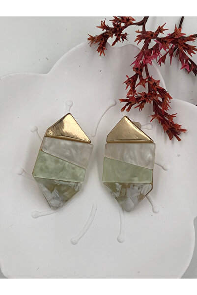 fmaccesories Women's Earrings Stainless Steel Color and Size Are Designed in ...