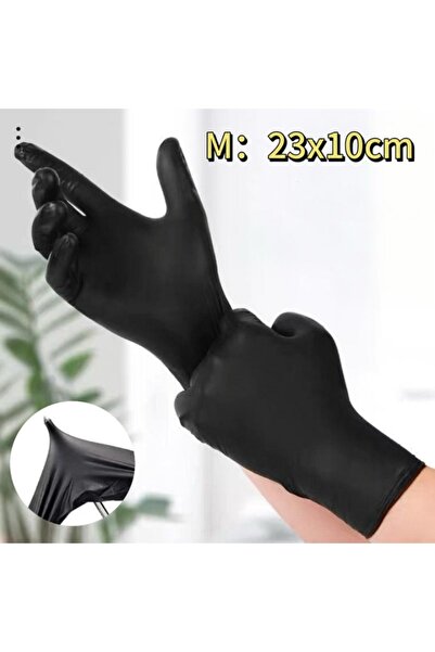 Choice ٥٠ قطعة (٢٥ زوجًا) - قفازات للاستخدام مرة واحدة، مقاس M-٢٣×١٠ سم، ١٠-٤...