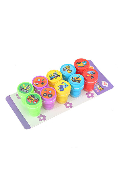 Choice 30 قطعة طابع 10/20/30 قطعة طابع شاحنة هندسية لعبة شاحنة أطفال هدية حفل...