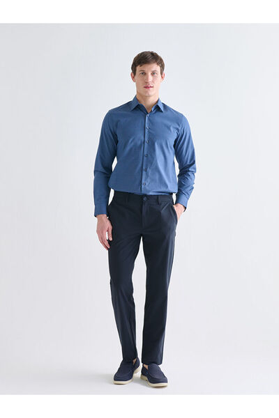 LC Waikiki Navy Blue Standard Size Men's Trousers