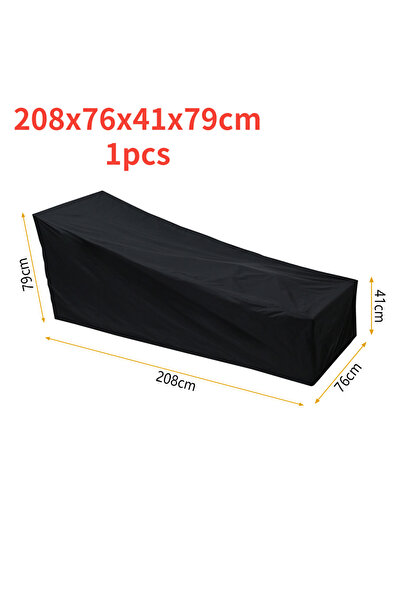 Choice 208x76x41x79cm-1pcs Outdoor Garden Sunbed Cover Sun Lounger Cover Pati...