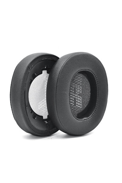 Choice وسادات أذن ناعمة من الجلد البديل باللون الأسود لـ JBL LIVE500BT Live 500BT اللاسلكية فوق الأذن H