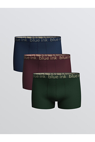 LC Waikiki Timeless Advice | Standard Fit Cotton Stretch Men's Boxer 3-Pack