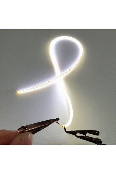 Choice 300 مم 6500 كلفن 10 قطع LED نفس الطرف خيوط مرنة فائقة النحافة 3 فولت ل...