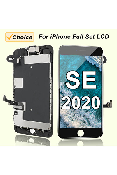 Choice1 SE 2020 شاشة AAA سوداء كاملة لهاتف iPhone SE 2020 SE2 مجموعة كاملة من...