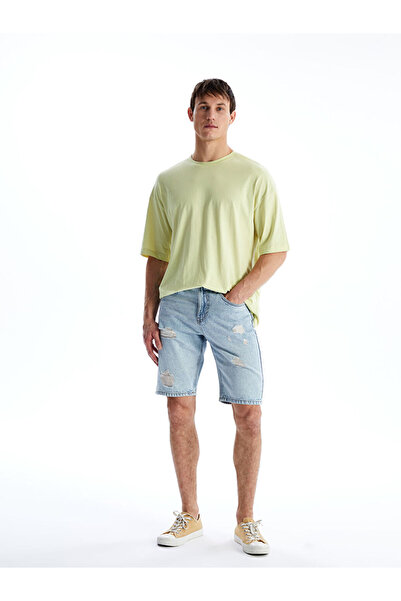 LC Waikiki شورت جينز رجالي من StandardFit من UZG STORE