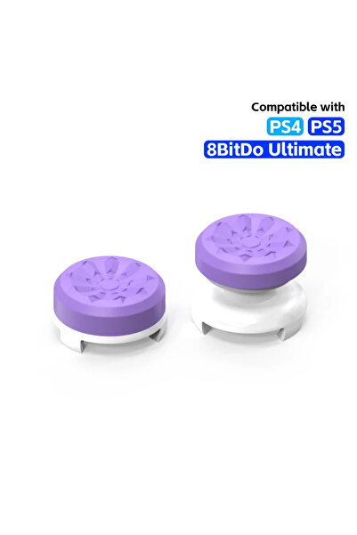 Choice Purple For PS4 PS5 DATA FROG High-Rise Freeks Stick for PS4 PS5 Joystick Compatible with 8BitDo Ulti