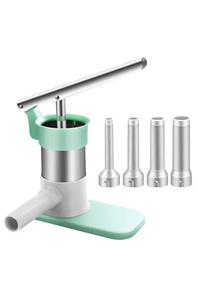 Choice1 مجموعة L آلة حشو النقانق مع 4 أنابيب حشو أداة حشو اللحم حشو النقانق أدوات منزلية