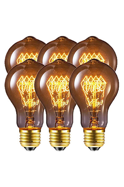 Choice 40 واط نعم 220-240 فولت 6 قطع/اللوت قابلة للتعتيم 60 واط ريترو 40 واط ...