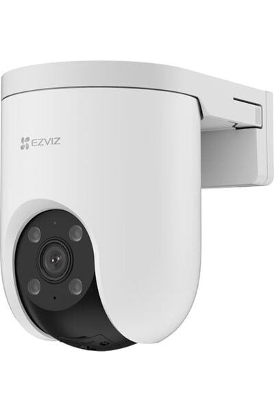 EZVIZ H8c PoE 2K Pan & Tilt Camera, 360° Coverage, AI Human Detection, Auto-Tracking, Two-Way Audio, Colo