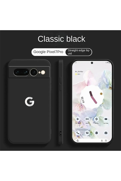 Choice black For Pixel 7 Pro Ultra Slim Liquid Silicone Phone Case For Google Pixel 10 9 Pro XL 8 7 6 A Pro