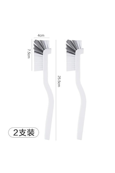 choice2 2pcs 360 Degree Clean Narrow Brush Long Handle Fish Tank Straw Baby Milk Bottle Gap Glass Tube Clean