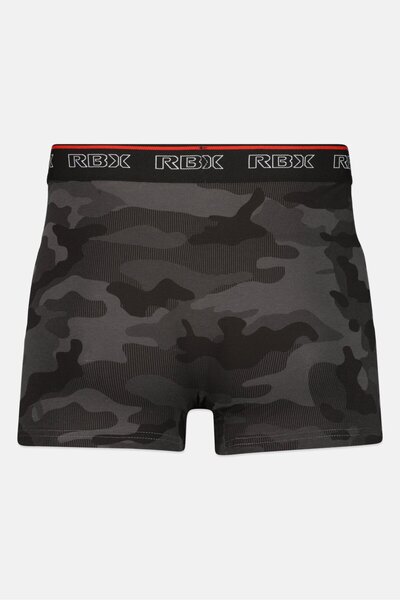 RBX بوكسر رجالي مموه، 3 قطع، متعدد الألوان