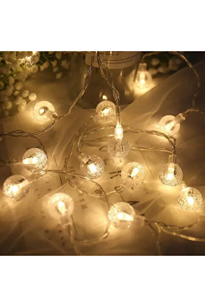 Choice أضواء خيالية على شكل كرة فقاعات رومانسية دافئة USB-3M سلسلة كريستال LE...