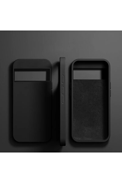 Choice For Pixel 6 Pro Black Luxury Original Liquid Silicone Phone Cases For Google Pixel 8 6 7 Pro 6A 7A C