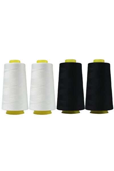 Choice 4 قطع من خيوط الخياطة 3000 باغودا، مناسبة لماكينة الخياطة متعددة الأغر...