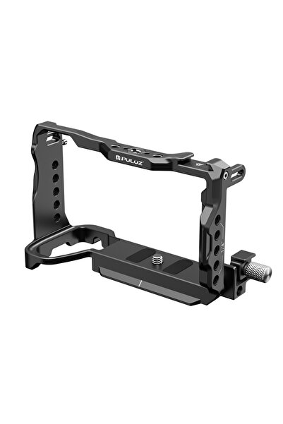 Choice حامل تثبيت قفص الكاميرا المعدني PULUZ الأسود لكاميرا A6700 مصنوع من سب...