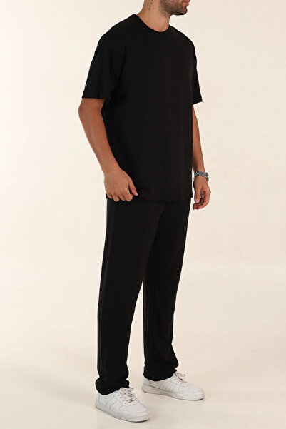 EXSPORT 2-Piece Oversized Comfortable Casual Seasonal Tracksuit Set