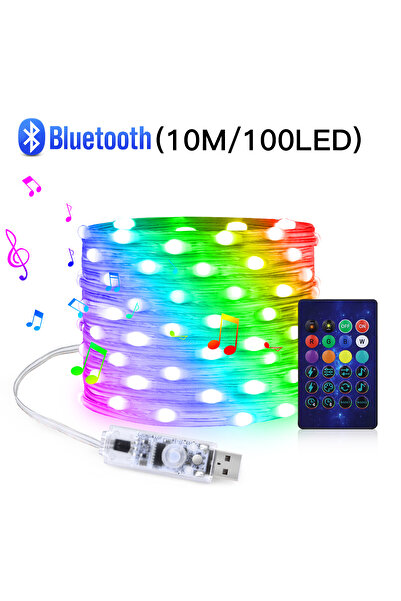 Choice 10M RGB WS2812B بلوتوث LED سلسلة أضواء خرافية Dreamcolor RGBIC DIY أضو...
