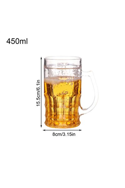 Choice 450ml 450ml Funny Fake Beer Mug Realistic Beer Mug With Handles Tricky...
