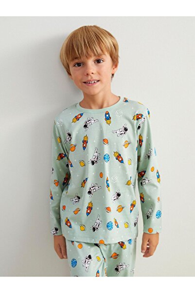 LC Waikiki Baskılı Erkek Çocuk Pijama