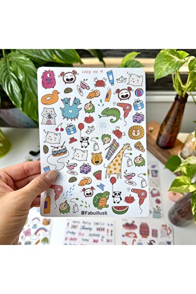 fabuillusti 6’li mat_Bullet/journal_laptopAjanda_planlayıcı_elyapımı_deftersü...