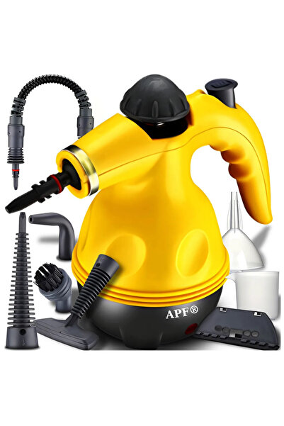 APF Ατμοκαθαριστής, 1000W, 500 ml, 8 αξεσουάρ, 130C, 20 λεπτά χρήσης