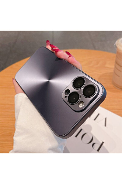 Choice للآيفون 16 برو أسود فاخر ليزر أورورا نمط CD ماتي كيس للآيفون 16 15 14 ...