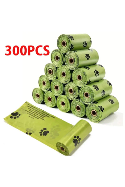 Choice 20 لفة من أكياس القمامة الجديدة القابلة للتحلل الحيوي للحيوانات الأليفة وأكياس فضلات الكلاب بكميات كبيرة من أكياس فضلات القطط المعطرة القابلة للتحلل الحيوي