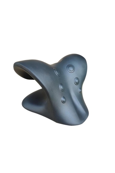 Choice جهاز شد العنق والكتفين الأسود وسادة تدليك استرخاء العضلات وتخفيف الألم