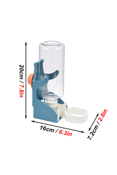 Choice Dark green 1pc 500ml Hanging Water Feeder Bottle for Small Animal Pet Hamster Rabbit Cage Hanging Wa