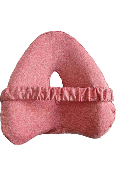 Choice Pink Foam Support Pillow Memory Foam Knee Pillow for Side Sleeper Ergonomic Design Pain Sciatica Hip