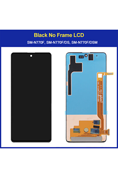 Choice شاشة AMOLED أصلية بدون إطار مقاس 6.7 بوصة لهاتف Note 10 lite، شاشة LCD...