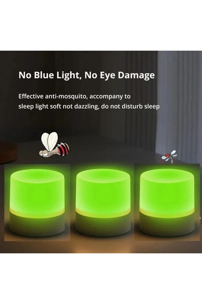 Choice 3 قطع 3 قطع/6 قطع مصباح ليلي طارد للبعوض LED مصباح طارد للبعوض مصباح U...