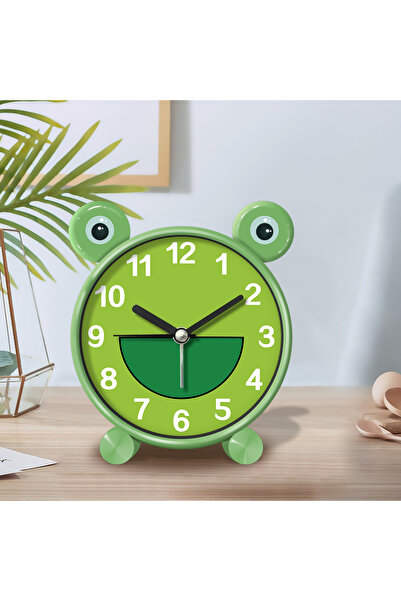 Choice 006 Cute Children's Educational Alarm Clock Bedroom Desktop Early Education Small Animal Round Mute