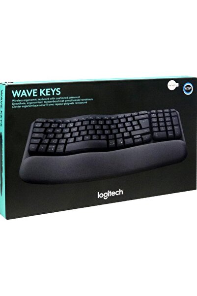 logitech لوحة مفاتيح Wave Keys