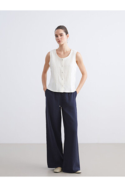 LC Waikiki I Beli Corded Modal Mixed Women's Pants from Freezen Store